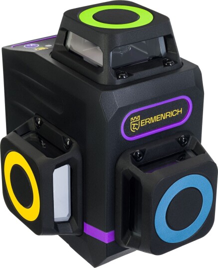 Ermenrich LV60 PRO 3D Krysslaser 12 Linjer 30m