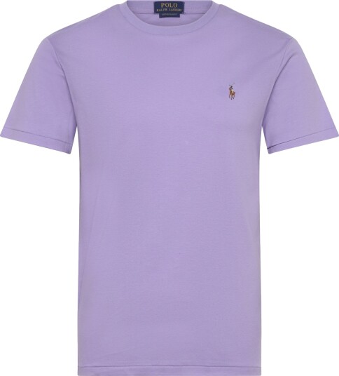 Polo Ralph Lauren Pima Polo Ssl Tsh Purple XL