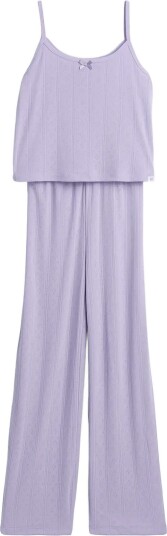 GAP Kids Recycled Pointelle Tank Pj Set Purple 152 GAP Kids Recycled Pointelle Tank Pj Set Purple 152