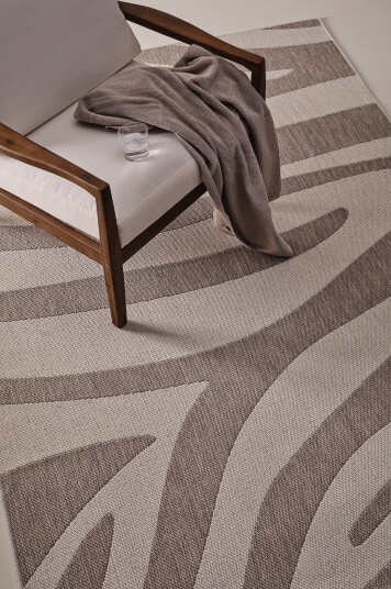 Jotex Utendørs Teppe Polypropylen Beige/naturhvit ZUBI 21328560255