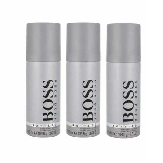 3-pack Hugo Boss Bottled Deo Spray 150ml 3-pack Hugo Boss Bottled Deo Spray 150ml