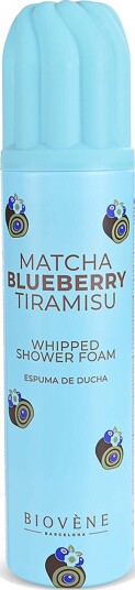 Biovène MATCHA BLUEBERRY TIRAMISU Whipped Shower Foam 250 ml