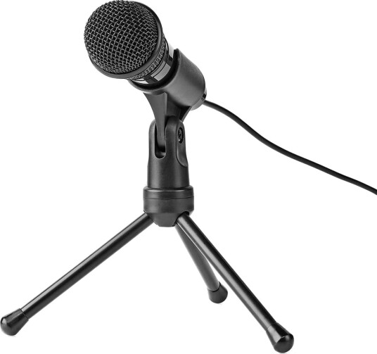 Nedis Kablet Mikrofon med Tripod for PC og Laptop 3,5 mm Nedis Kablet Mikrofon med Tripod for PC og Laptop 3,5 mm
