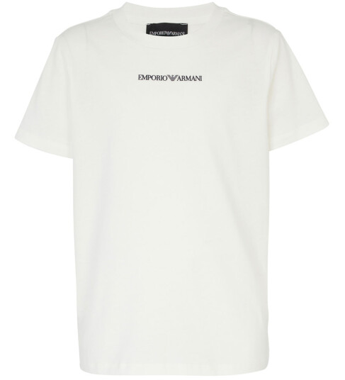 Giorgio Armani Emporio Armani T skjorte Off White Emporio Armani 4 år 104 T skjorte Hvit
