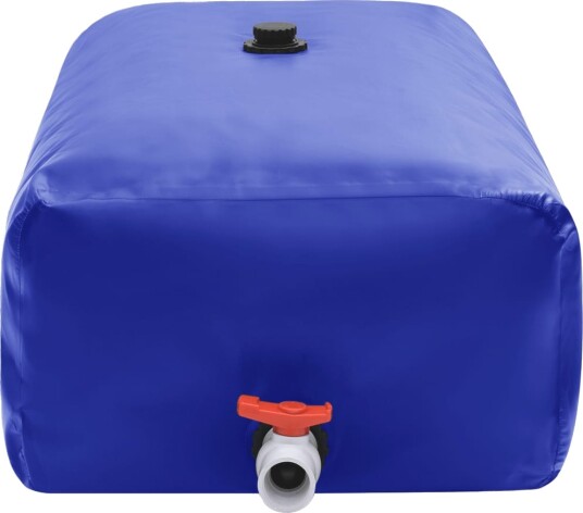  Vanntank med kran sammenleggbar 100 L PVC