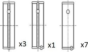FAI AutoParts BM1051-STD Veivaksellager FAI AutoParts BM1051-STD Veivaksellager