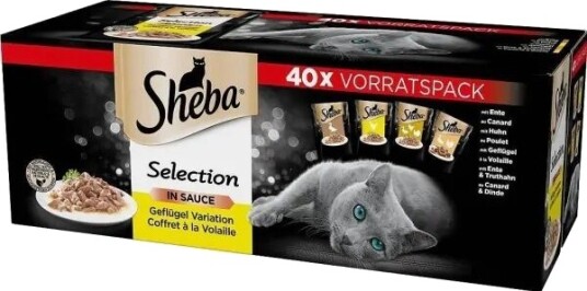Sheba Sheba Selection Select Slices Drobiowe Smaki 85G