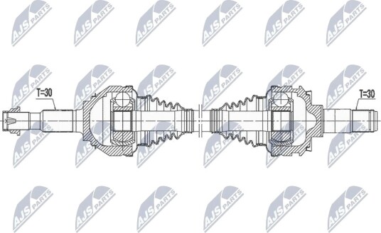 Nty Drivaksel NTY NPW TY 183