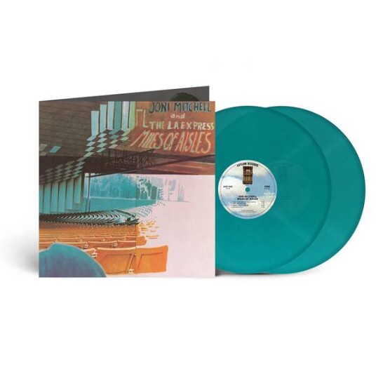 Joni Mitchell - Miles of Aisles - Limited Sea-Blue Clear - Remastered (2LP Vinyl - 180 gram)