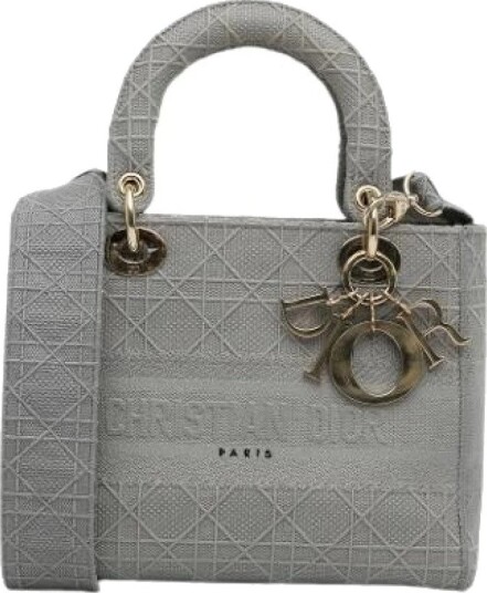 Dior Vintage Dame Pre owned Grå ONE SIZE,