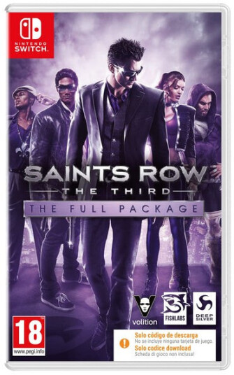 Saints Row: The Third   Code in Box Nintendo Switch