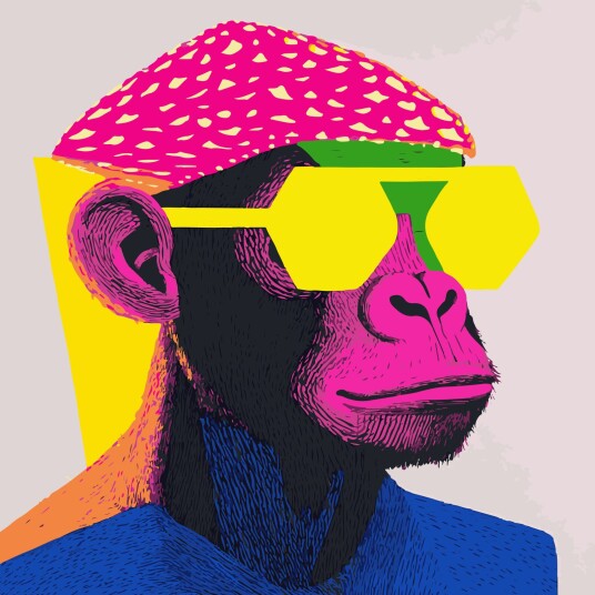 Plakat Pop Art Ape Plakat Pop Art Ape
