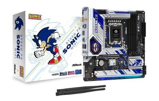 ASRock B760M PG Sonic WiFi - Intel B760 - Intel LGA1700 socket - DDR5 RAM - Micro-ATX