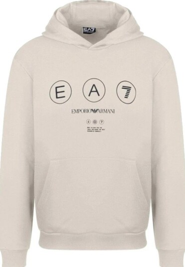 Emporio Armani EA7 Herre Gensere & Hettegensere Hvit S,