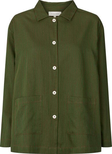 STUDIO FEDER Malou Shirt - Khaki green - S