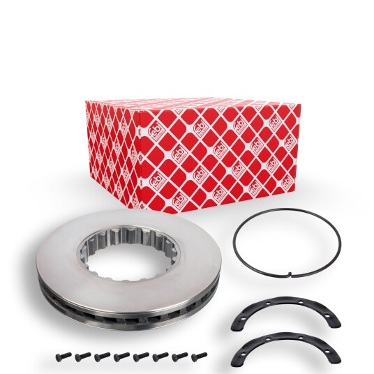Bremseskive FEBI BILSTEIN 104672