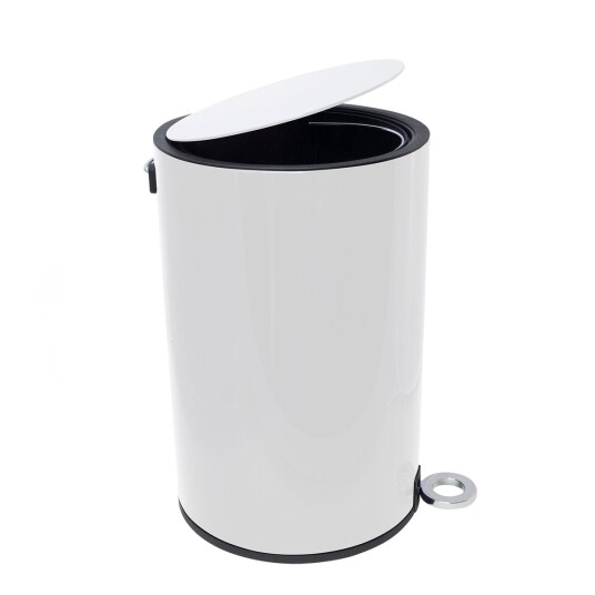 Habo Blossom 3L Pedalbøtte Hvit
