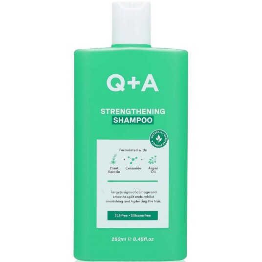 Q+A Styrkende Sjampo 250 ml for Skadet Hår