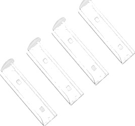 Tweezerman Brow Razor Replacement Blades 1 set