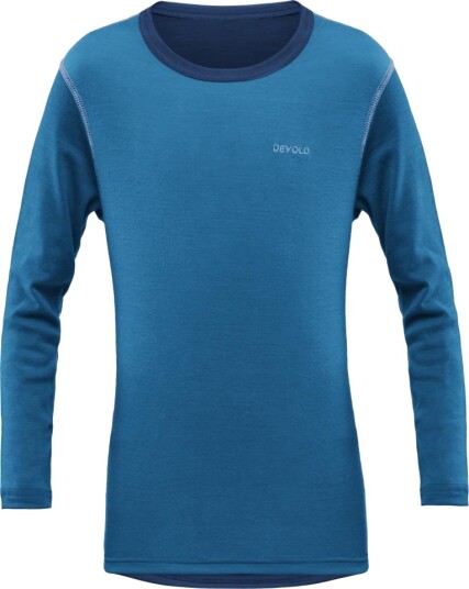 Devold  Multi Sport Kid Shirt   258b Blue 8