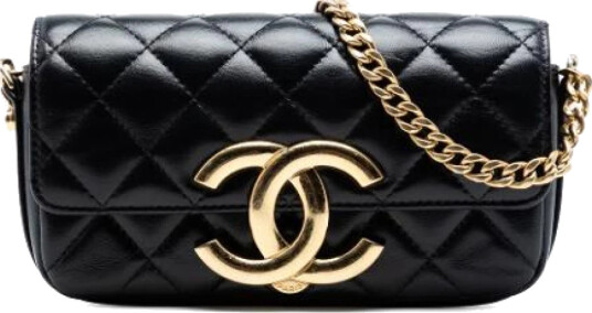 Chanel Vintage Dame Svart