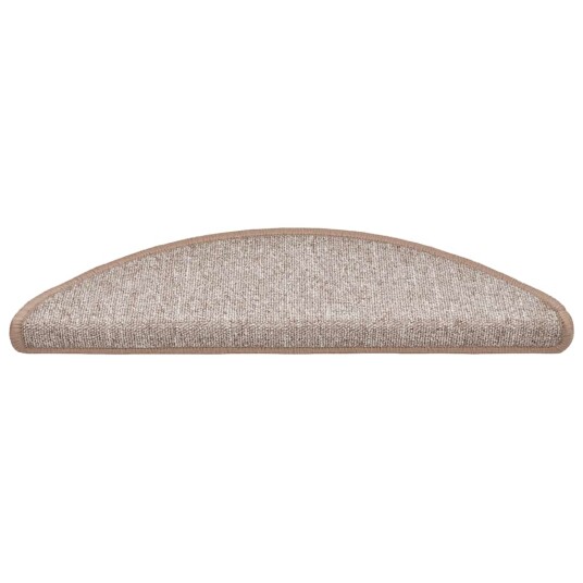  Trappematter 20 stk lysebrune 56x17x3 cm 8721288459022