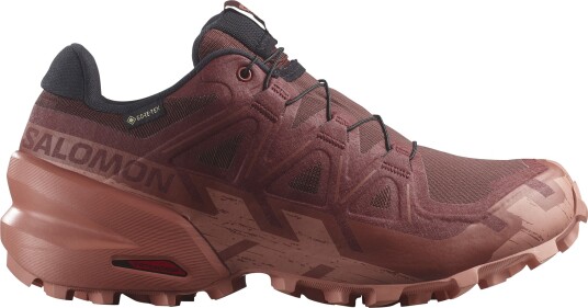 Salomon Women's Speedcross 6 GORE-TEX Rum Raisin/Barn Red/Canyon Clay 38 2/3, Rum Raisin / Barn Red / Canyon Clay