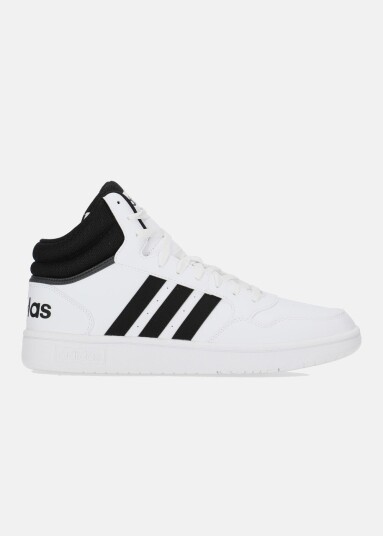 Adidas Hoops 3.0 Mid Cblack/Cblack/Ftwwht 42 Uk 8 Sneakers