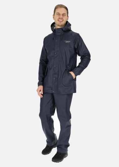 Swedemount Tjärnö Rain Set Navy Xs Sett Jakke + Bukse