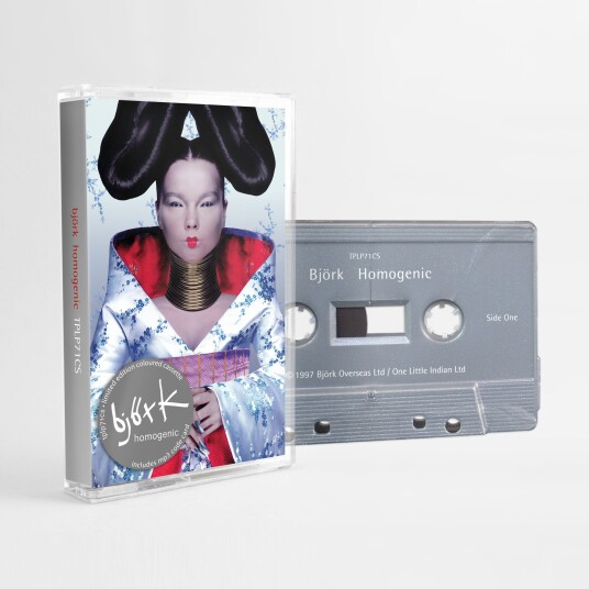 Björk Homogenic Kassett Björk Homogenic Kassett