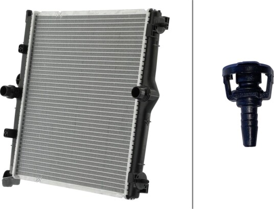 HELLA 8MK 366 304-321 Radiator, motorkjøling