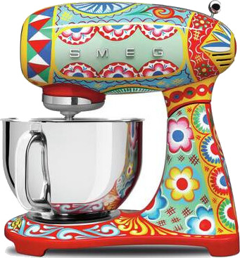 SMEG Dolce & Gabbana Kjøkkenmaskin Smf03dgeu SMEG Dolce & Gabbana Kjøkkenmaskin Smf03dgeu