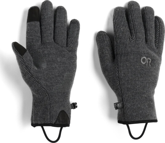 Outdoor Research Men's Flurry Sensor Gloves Charcoal M