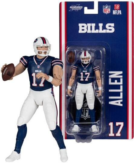 McFarlane SportsPicks NFL Josh Allen (Buffalo Bills) 6" Action Figure