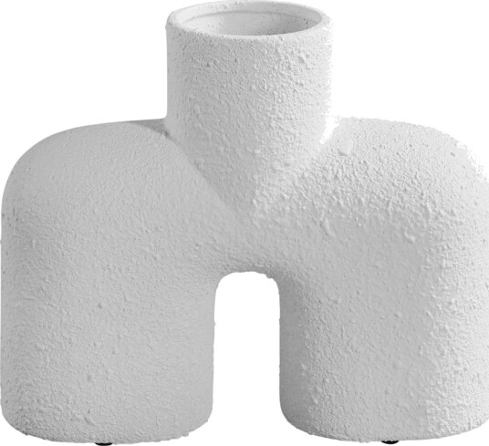 Cobra Uno Dekorativ Vase 25 cm, Bubble White