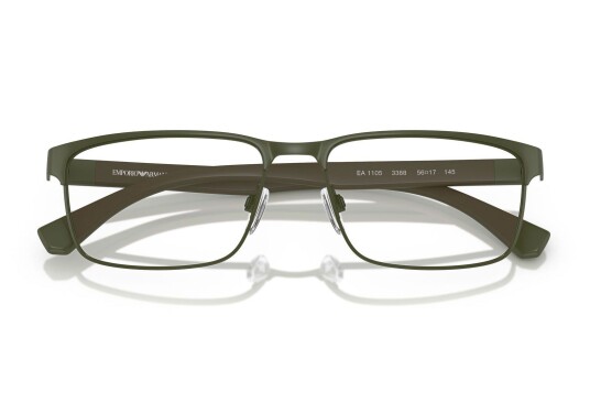 Briller ea1105 fra Empori Armani Grønn Metal|plast Rektangulær Large