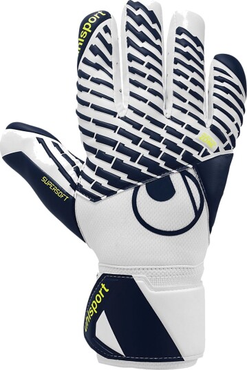 Uhlsport FM Supersoft HN Keeperhansker Hvit/Navy 7