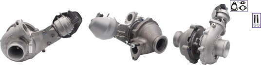 Turbolader TURBO MOTOR PA7861372 Turbolader TURBO MOTOR PA7861372