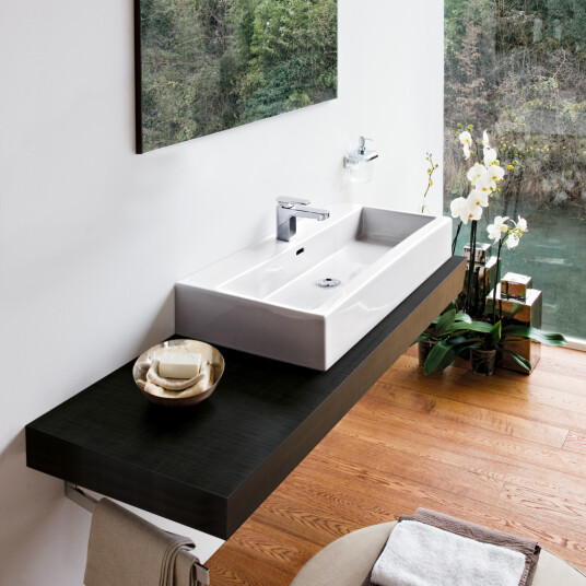 LAUFEN LIVING CITY SERVANT 60X46 CM GLATT UNDERSIDE HVIT
