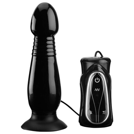 You2Toys Anal Pusher Plug       - Svart