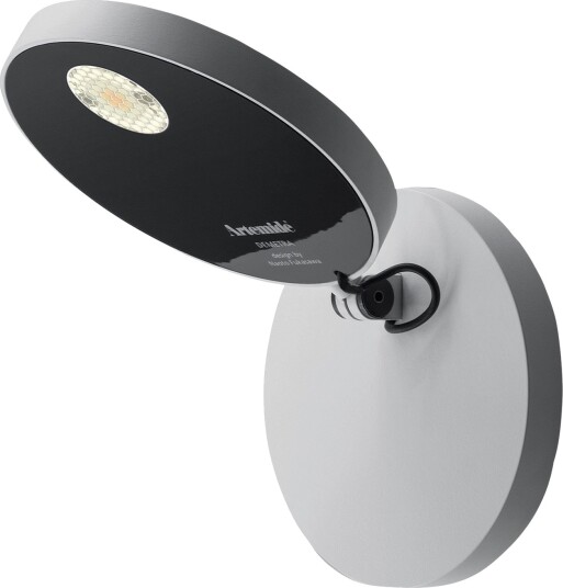 Vegglampe Artemide Demetra Spotlight dimmbar Hvit Stue Metall Design 13 Hvit