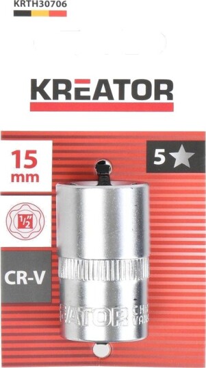 Hero-Tools Pipe 15 mm 1/2'' - 6-Kantet