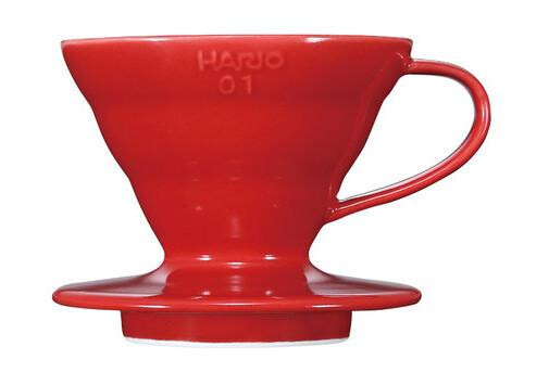 V60 01 Keramikk Håndbrygger - Red