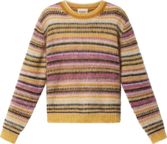 Isabel Marant, Dame, Strikkevarer, Gul, 3XS,