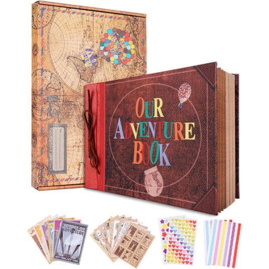 Vårt Eventyrbok Scrapbook Album 30x19 cm
