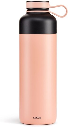 Lékué To Go isolert flaske 0,5 L Coral Lékué To Go isolert flaske 0,5 L Coral