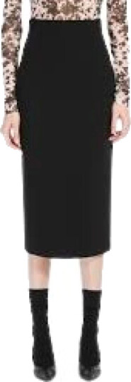 Max Mara Studio Dame Skjørt Svart M,