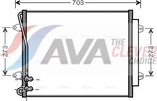 Kondensator, klimaanlegg AVA COOLING SYSTEMS VNA5226D