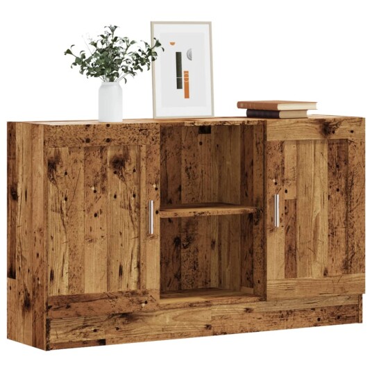 Skjenk gammelt tre 120x30,5x70 cm konstruert tre 8721158436870