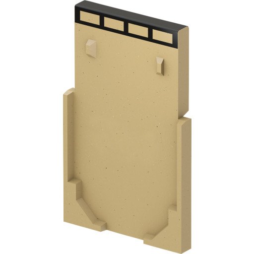 ACO V100G Lukket Endevegg For Takrenne